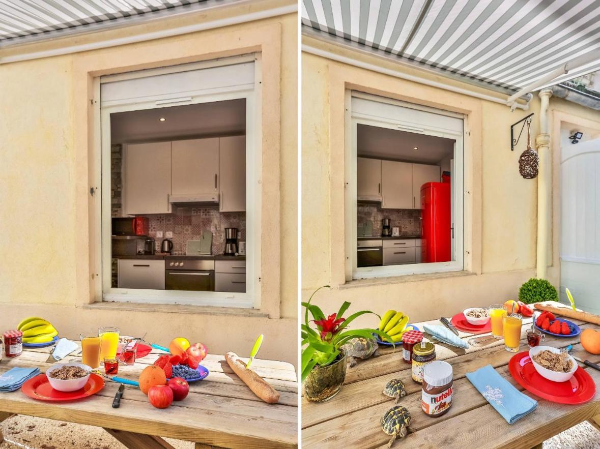 Le Refuge Avec Terrasse Et Jardin, En Plein Centre-Ville, Gare 5 Minutes A Pieds Nicea Zewnętrze zdjęcie