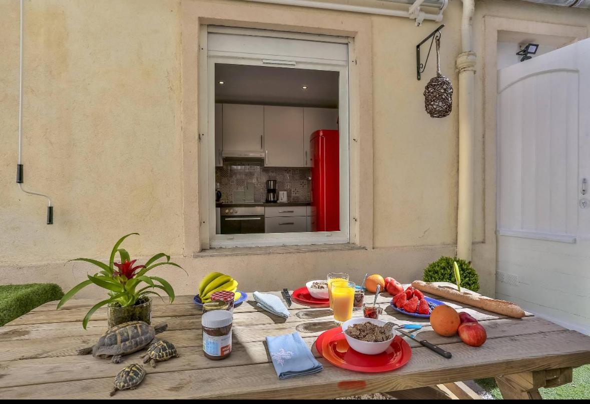 Le Refuge Avec Terrasse Et Jardin, En Plein Centre-Ville, Gare 5 Minutes A Pieds Nicea Zewnętrze zdjęcie