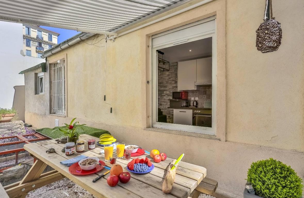 Le Refuge Avec Terrasse Et Jardin, En Plein Centre-Ville, Gare 5 Minutes A Pieds Nicea Zewnętrze zdjęcie